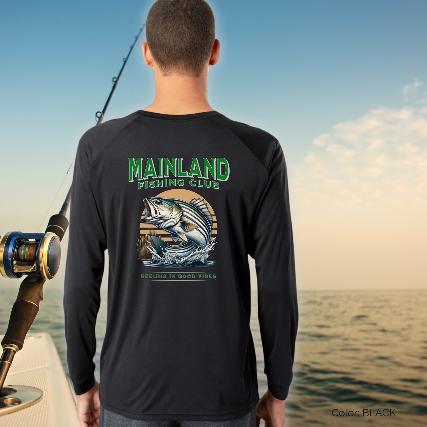 Mainland Fishing Club UPF50+ Performance Long-sleeve