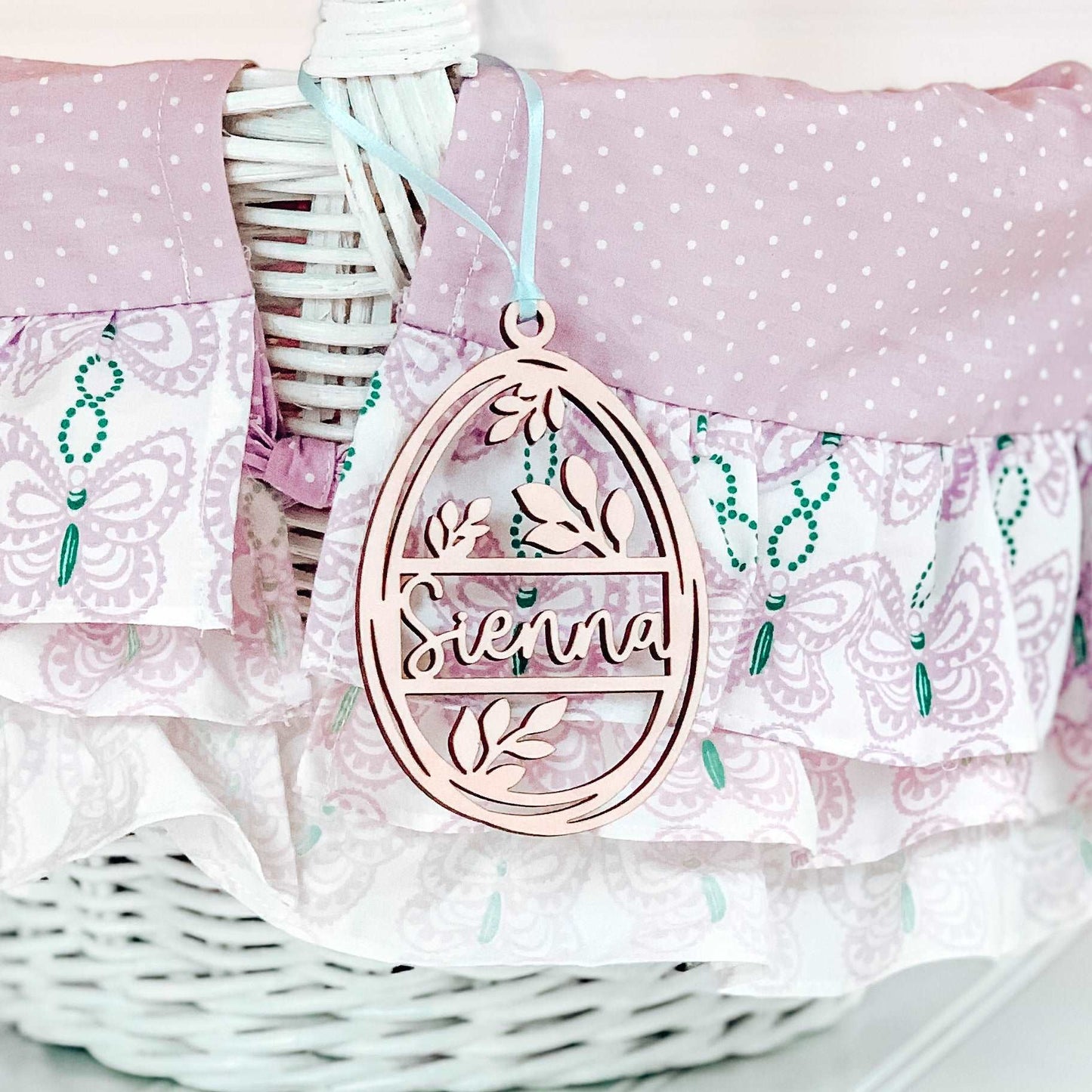 Easter Basket Tags: Egg + Tulip - Sea Pine Designs