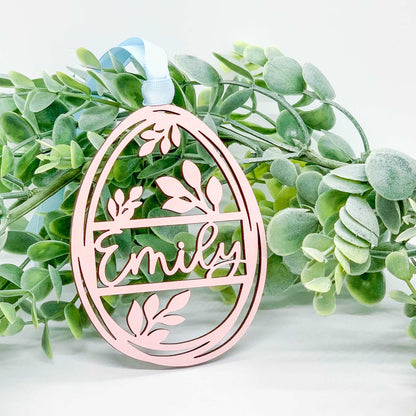Easter Basket Tags: Egg + Tulip - Sea Pine Designs