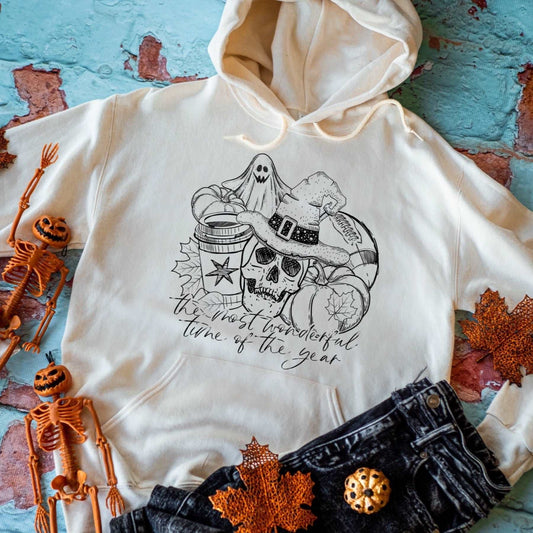 The Most Wonderful Time of the Year Fall Things Hooded Sweatshirt
