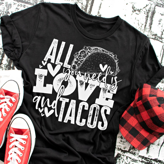LOVE AND TACOS Tee