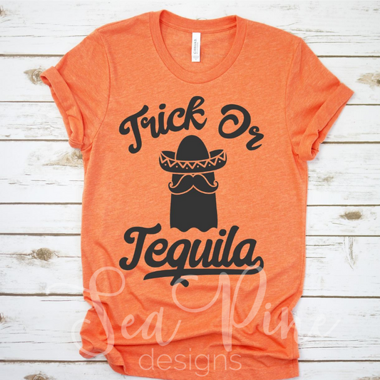 TRICK OR TEQUILA Tee - Sea Pine Designs