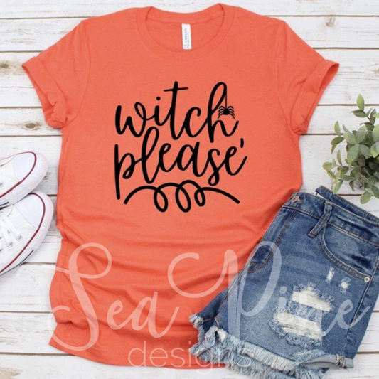 WITCH PLEASE Tee - Sea Pine Designs