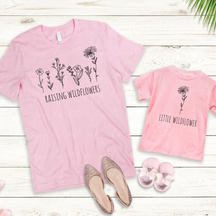 RAISIING WILDFLOWERS Tee - Sea Pine Designs