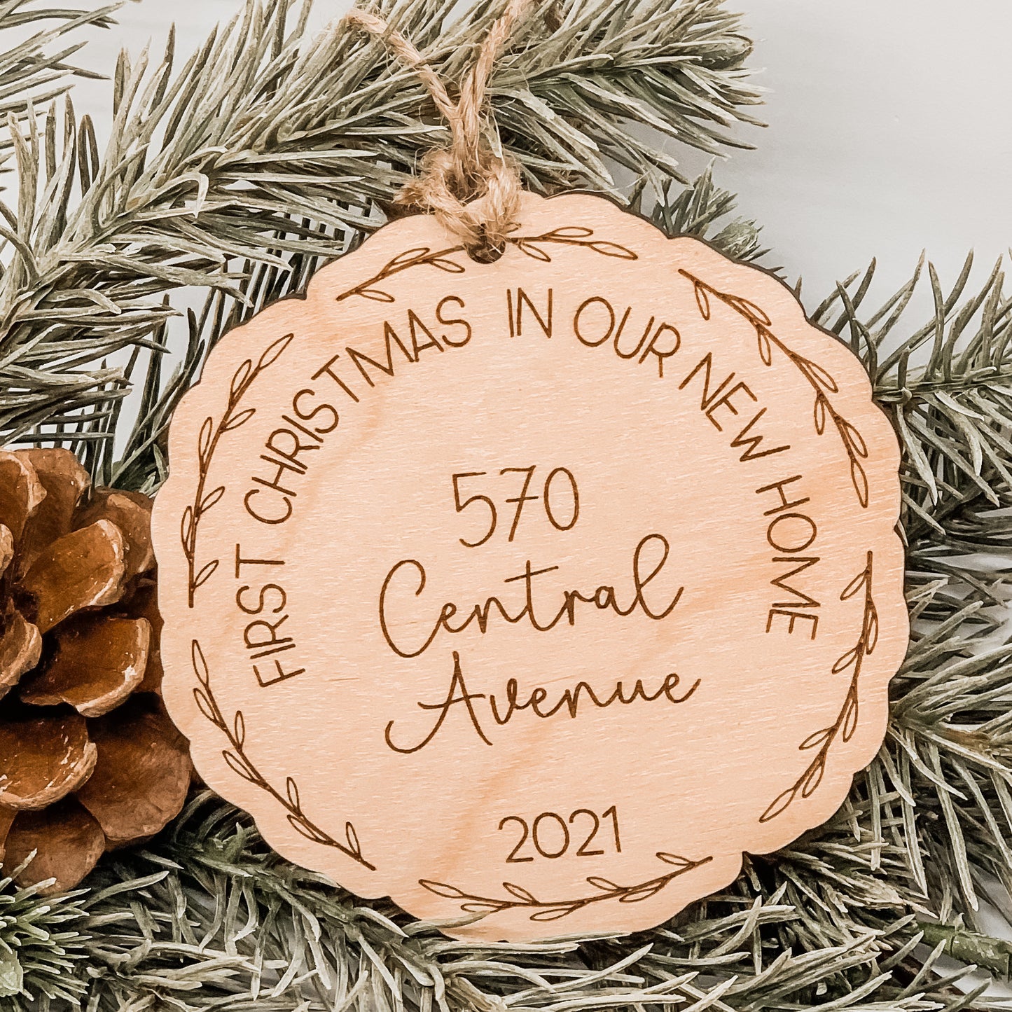 Our New Home 2023 Ornament - Sea Pine Designs