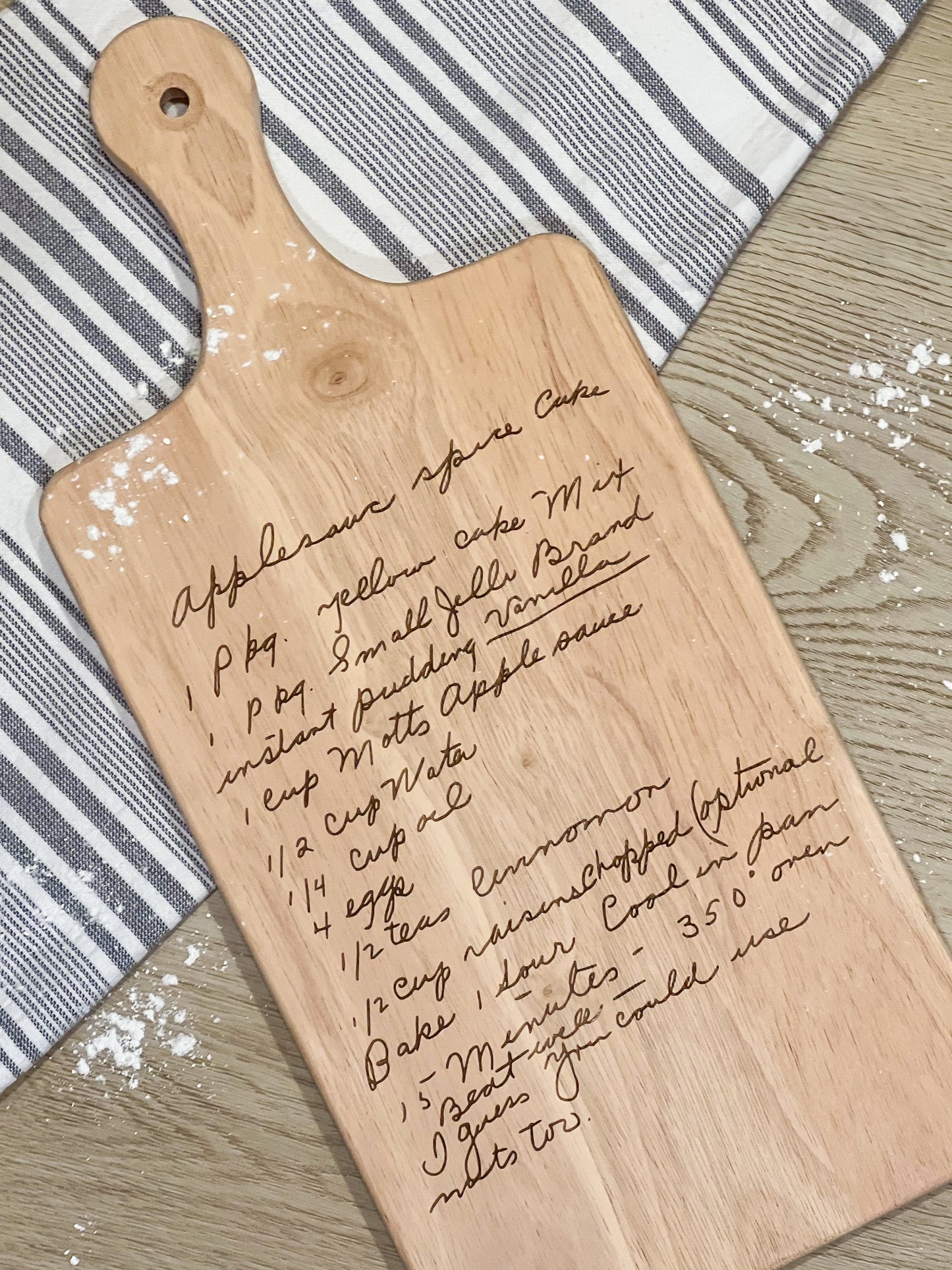 Custom Engraved Cutting Board