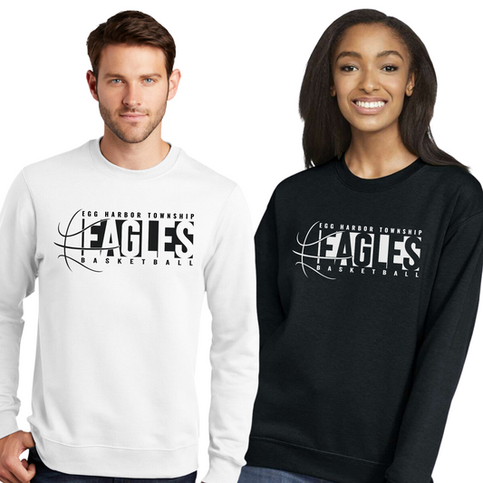 Eagles Basketball Crewneck Sweatshirt