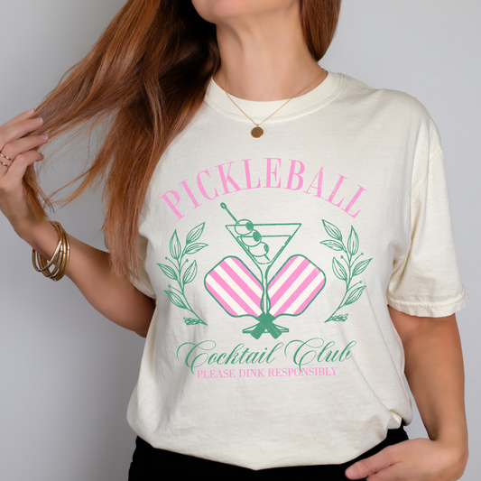 PICKLEBALL COCKTAIL CLUB Tee