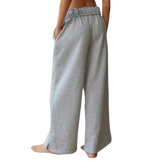 Ladies Wide Leg Sweatpants