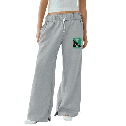 Ladies Wide Leg Sweatpants