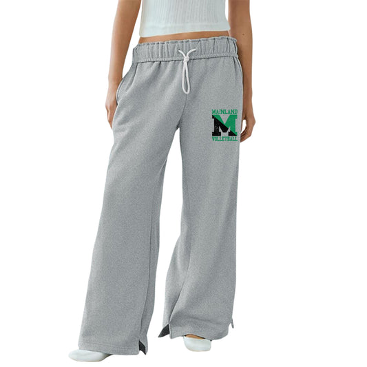 Ladies Wide Leg Sweatpants