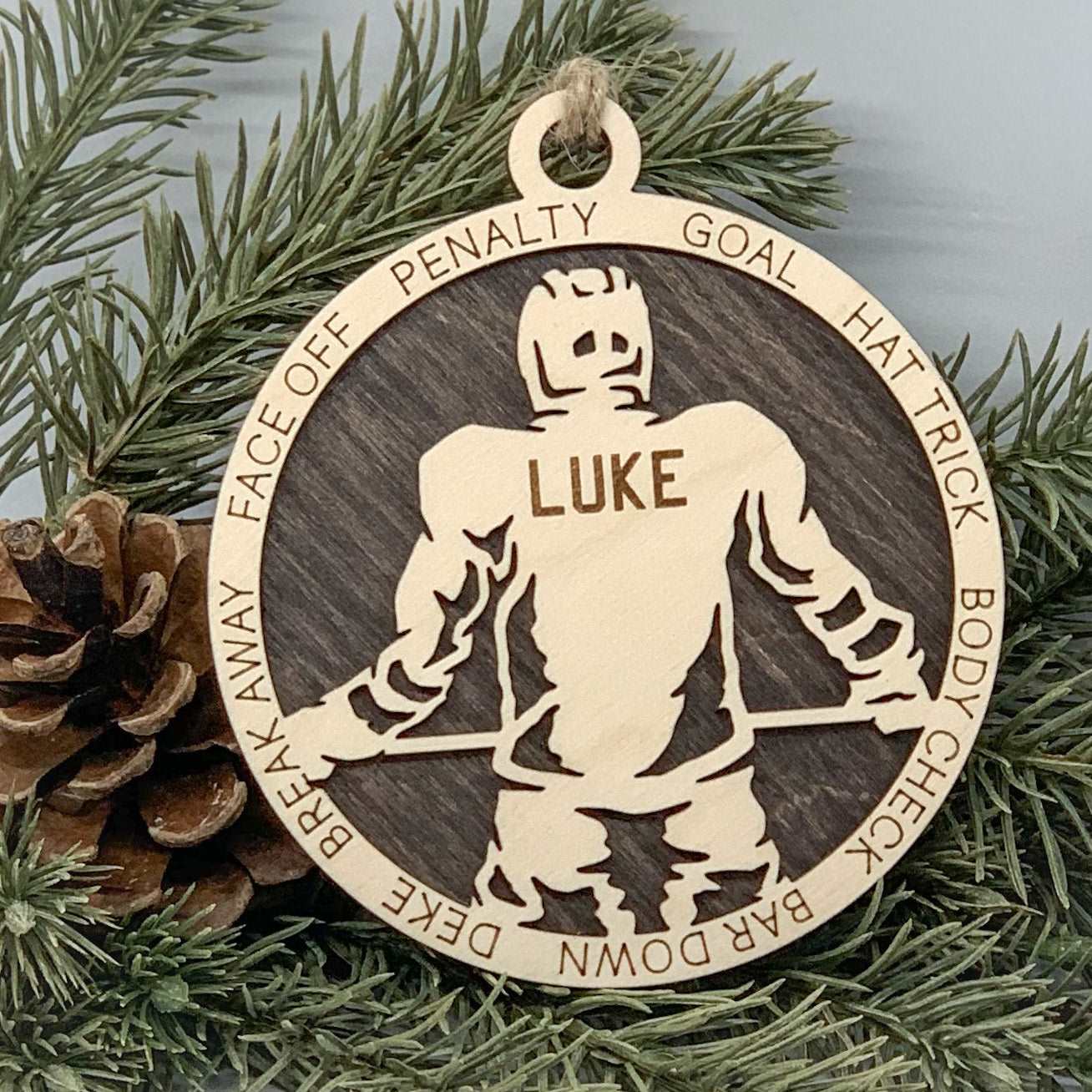 Hockey Ornament