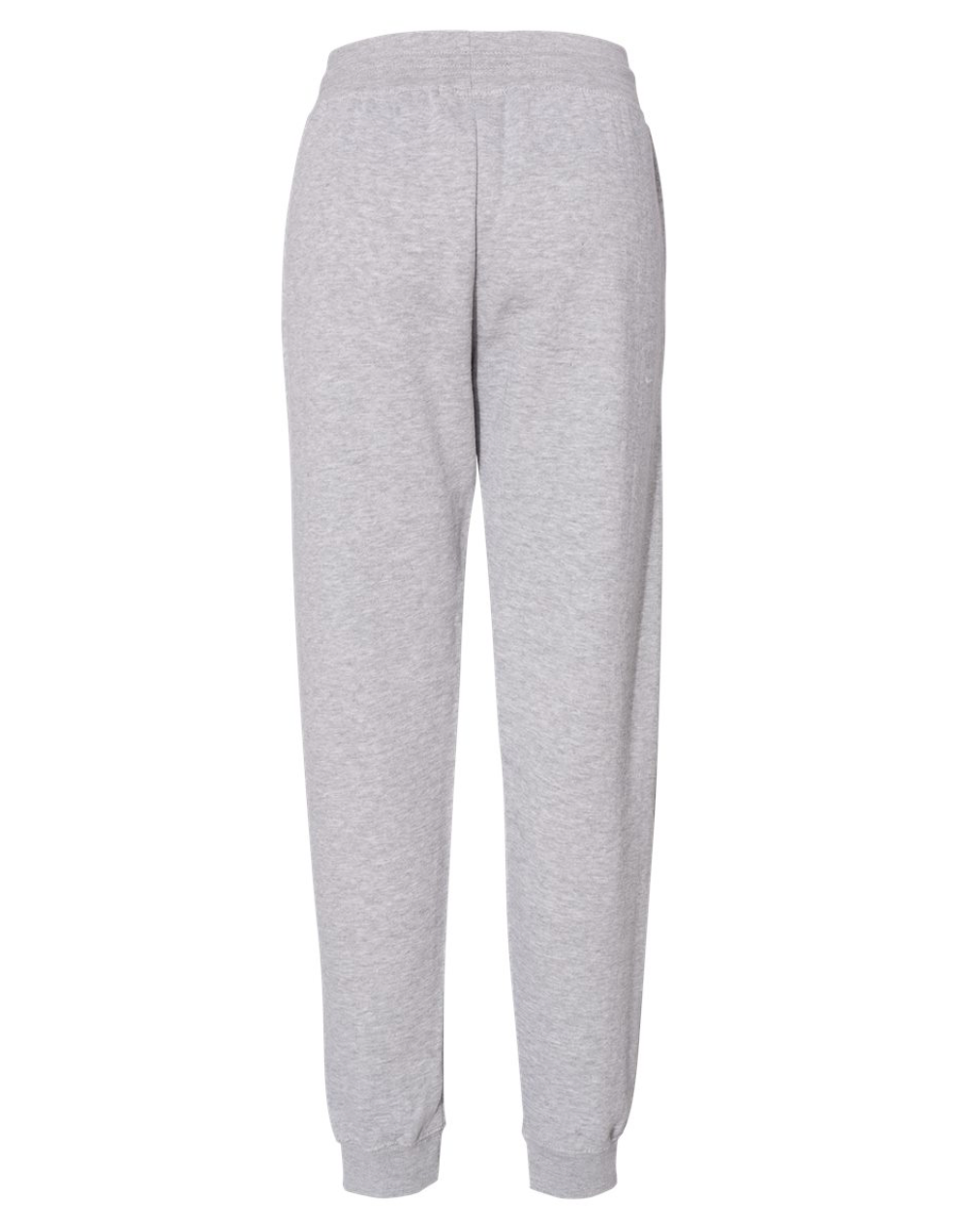 Gray sweatpants on a white background