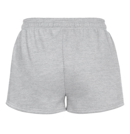 Gray shorts on a white background