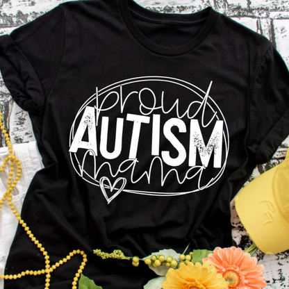 Proud Autism Mama Tee
