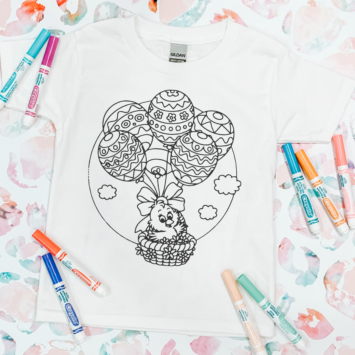 Coloring Tee: Spring Is In the Air