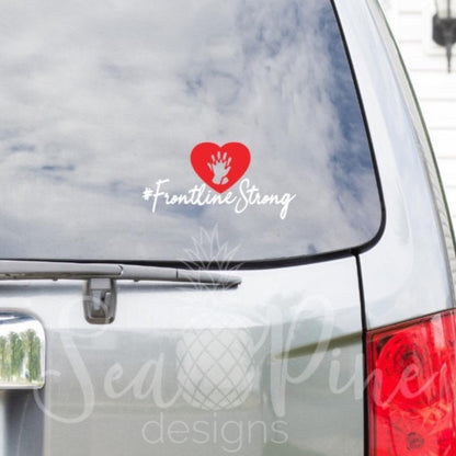 #FrontlineStrong Decal-Decal-Sea Pine Designs LLC