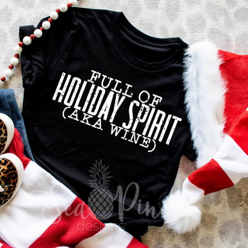 Holiday Spirit-Shirts-Sea Pine Designs LLC