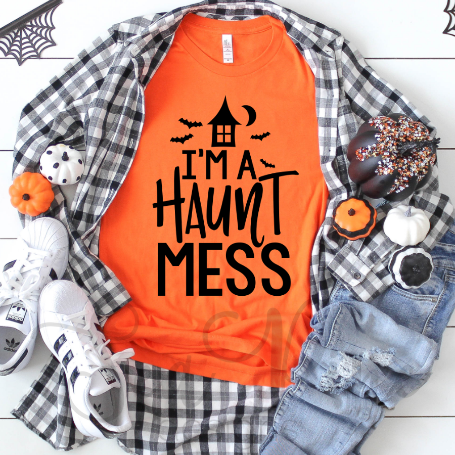 I'm A Haunt Mess-Shirts-Sea Pine Designs LLC