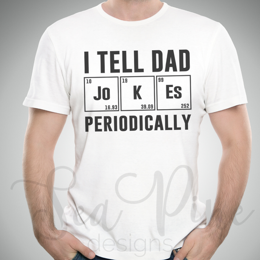 I Tell Dad Jokes-Shirts-Sea Pine Designs LLC