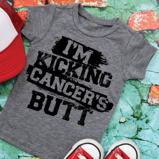 I'm Kicking Cancer's Butt T-shirt