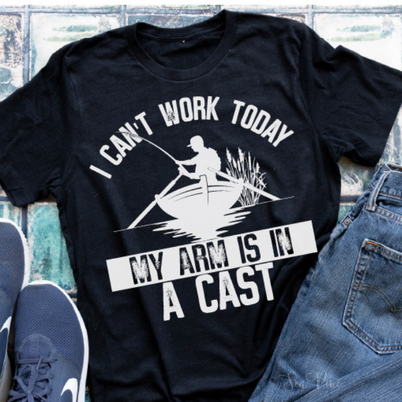 I Can't Work Today-Shirts-Sea Pine Designs LLC
