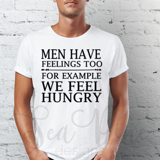 Men Have Feelings-Shirts-Sea Pine Designs LLC