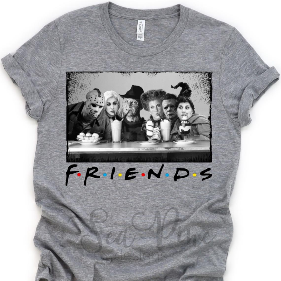 Halloween Friends-Shirts-Sea Pine Designs LLC