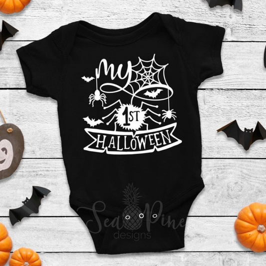 My 1st Halloween [INFANT]-Shirts-Sea Pine Designs LLC
