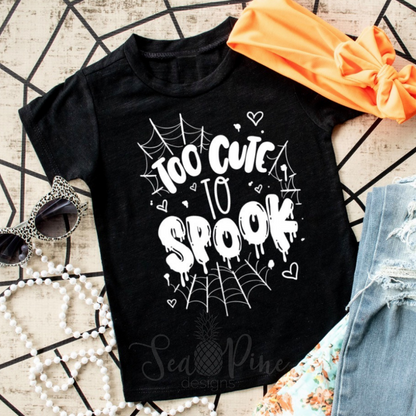 Too Cute To Spook-Shirts-Sea Pine Designs LLC