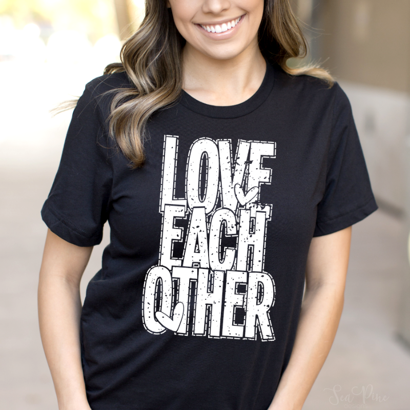 Love Each Other-Shirts-Sea Pine Designs LLC
