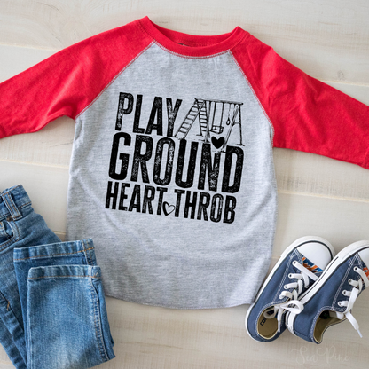 Playground Heart Throb-Shirts-Sea Pine Designs LLC