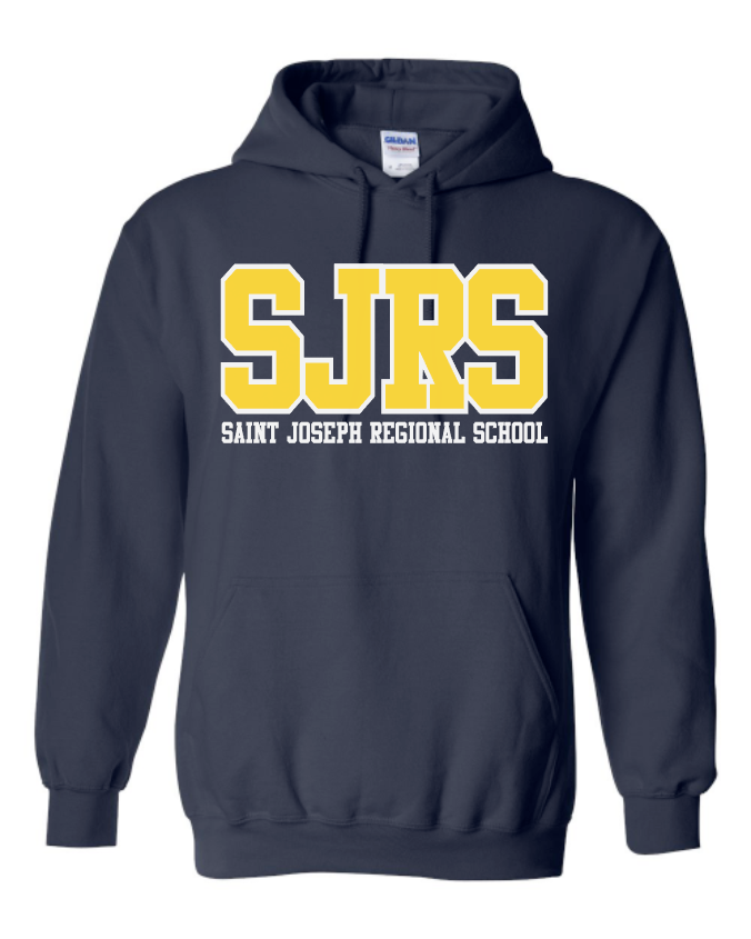 SJRS Letters Hoodie Sweatshirt-Sea Pine Designs LLC